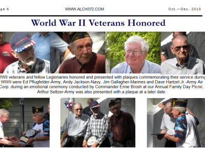 ERnieBroshHonoringVeterans
