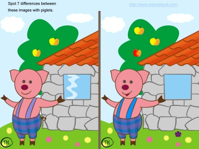 everydayok-6-spot-the-difference-between-two-little-piglets