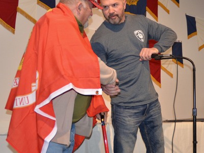 LTC AL BANCROFT Veterans Dinner Cherry Hill American Legion Post 372 American Legion Riders Warriors Watch Riders Thomas J. Flynn Honor 2022 Mission BBQ Cherry Hill PBA Operation Yellow Ribbon