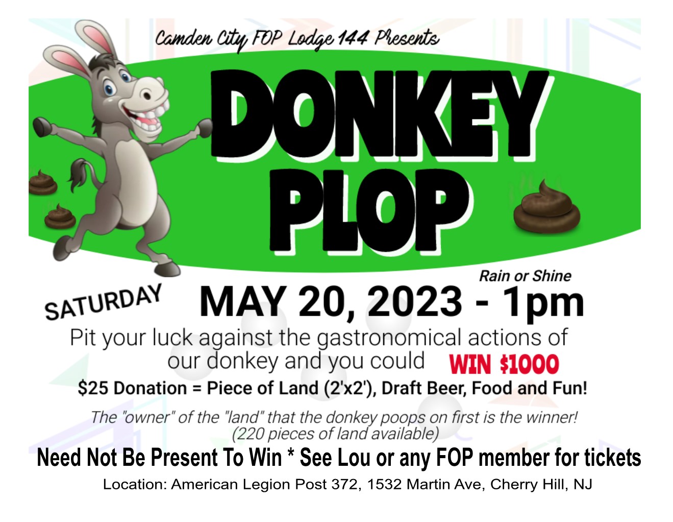 Donkey Plop