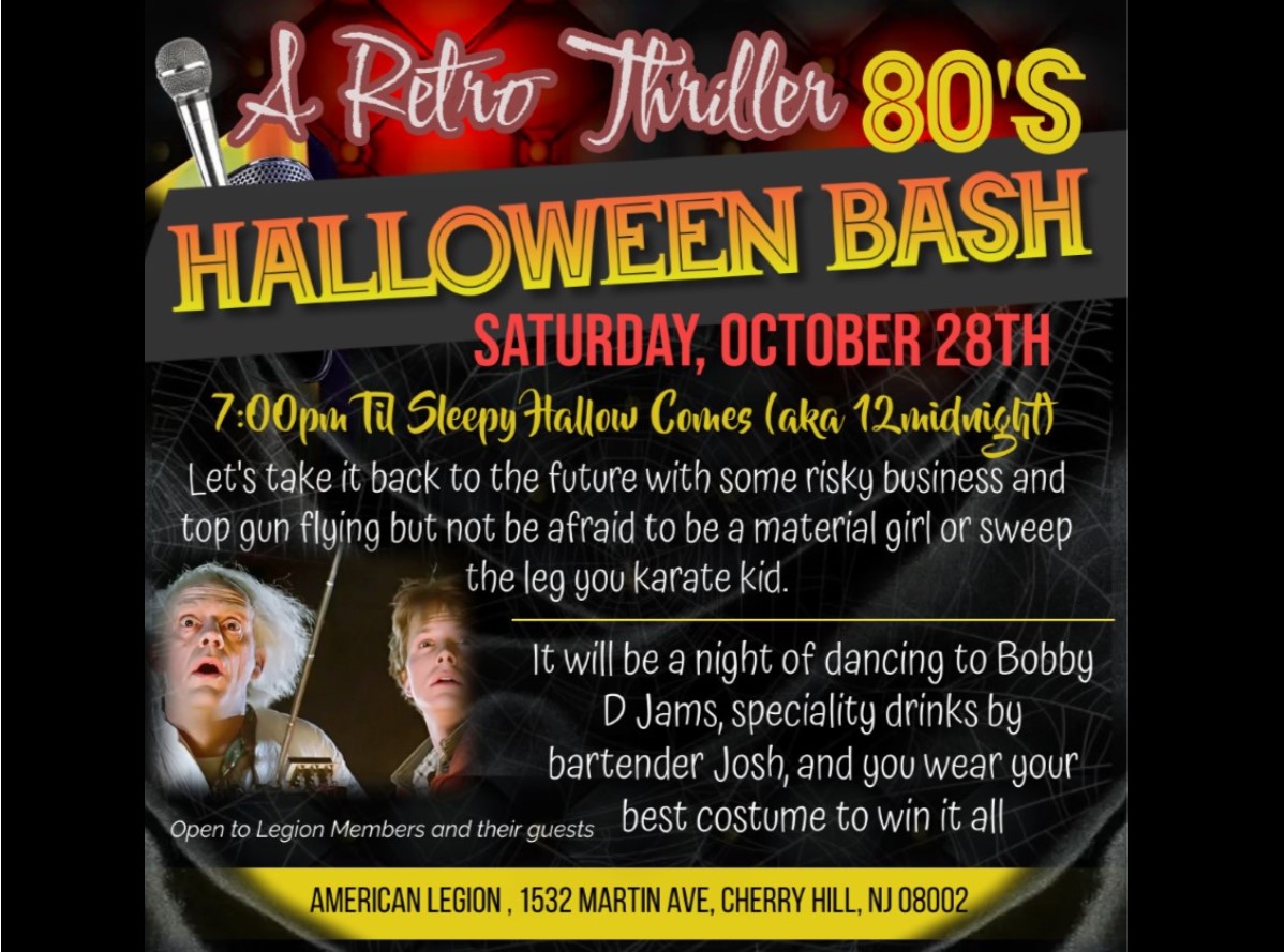 A Retro Thriller 80's Halloween Bash