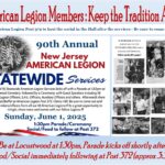 NJ American Legion Statewide Memorial Services & Social