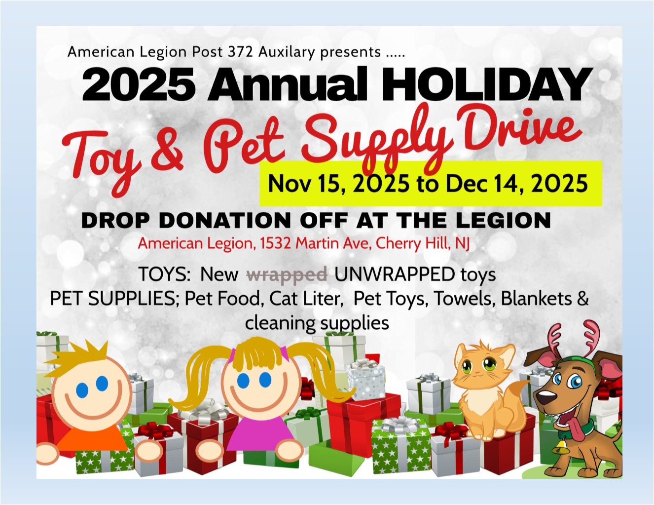 Toy & Pet Drive