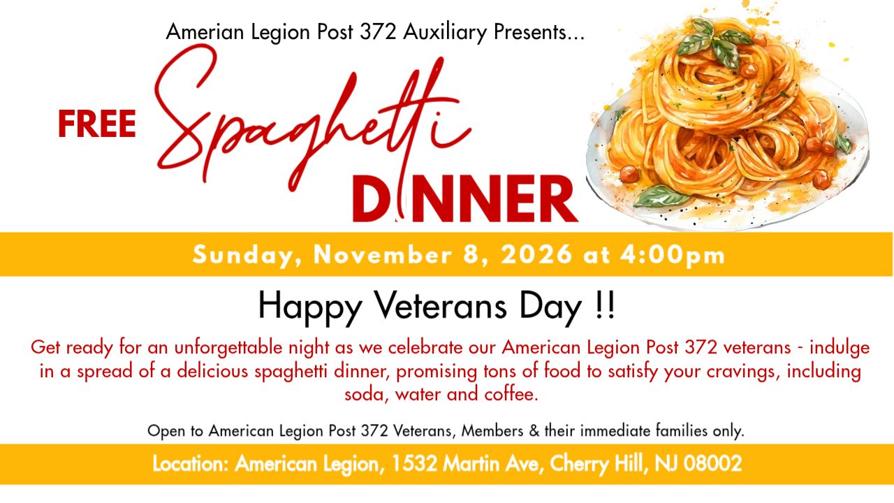 Spaghetti Veterans Day Dinner