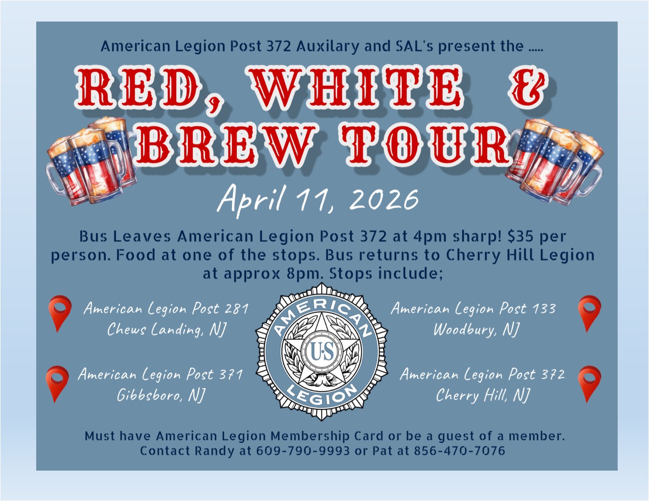 Red, White & Brew Tour - Canteen Crawl