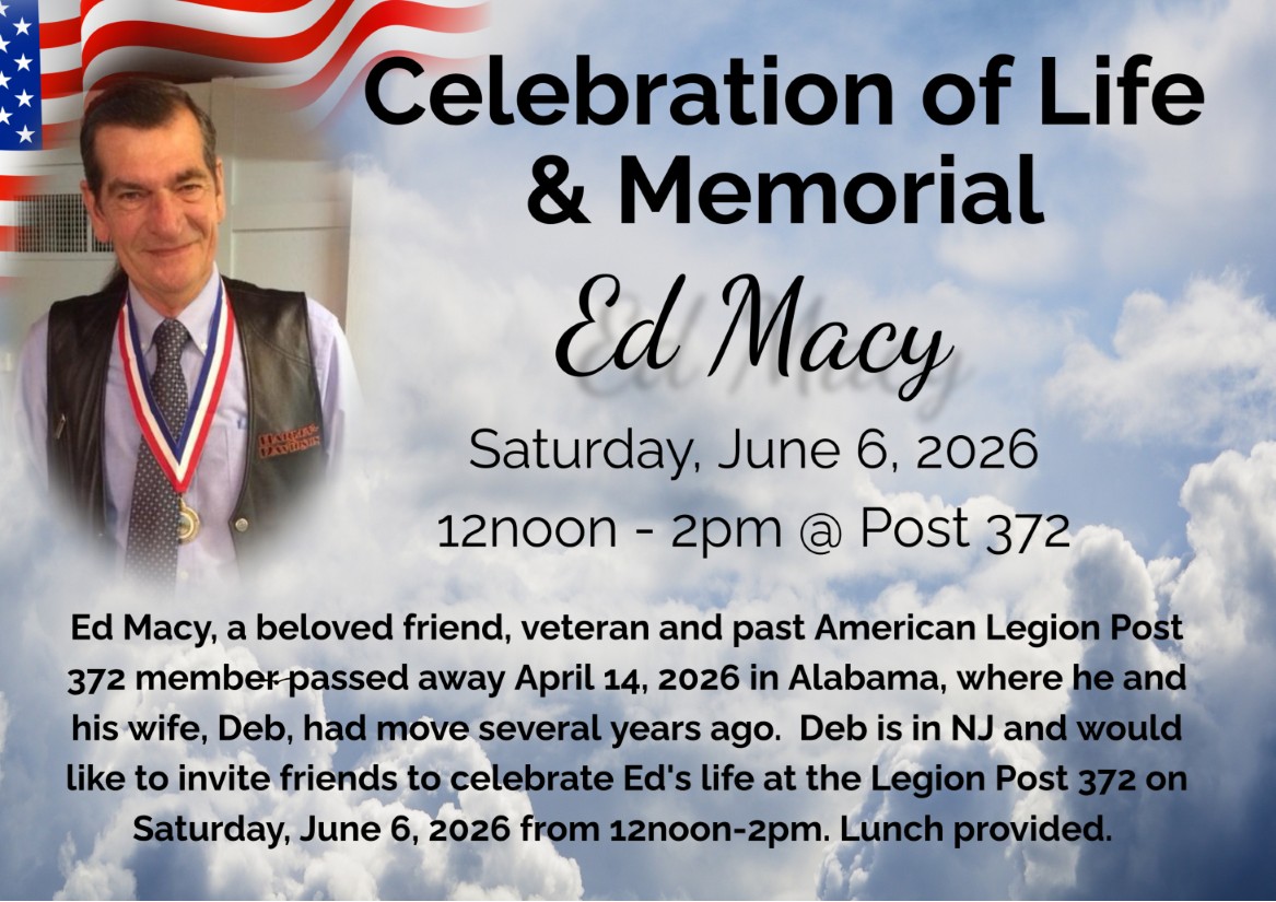 Celebration of Life - Ed Macy