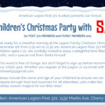 Legion Childrens Christmas Party with Santa